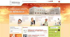 Desktop Screenshot of biblioteka.srem.pl