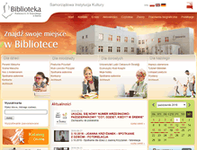 Tablet Screenshot of biblioteka.srem.pl